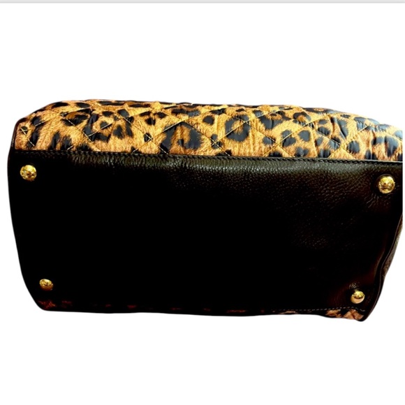 Michael Kors Leopard Satchel - Picture 5 of 13